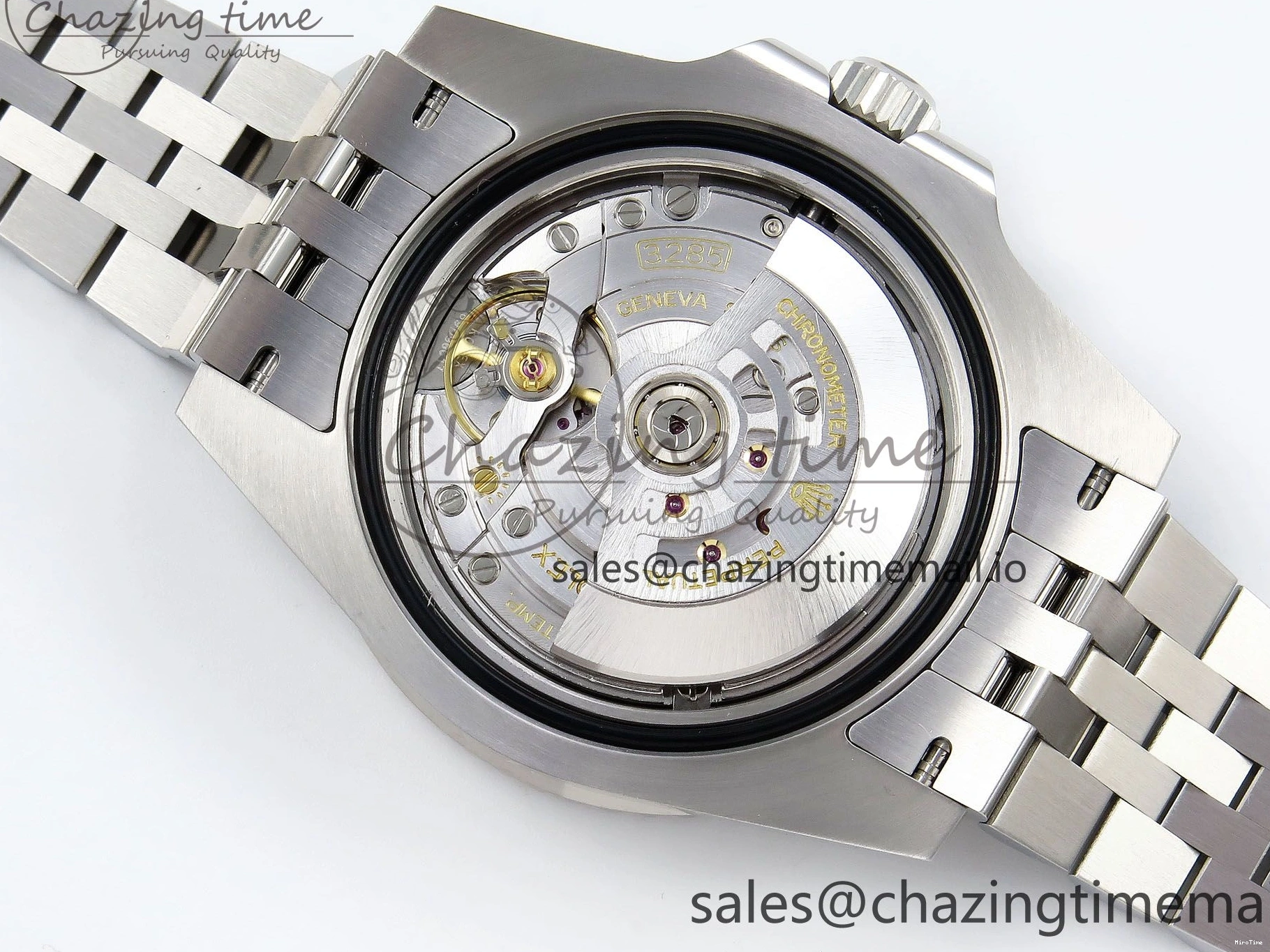 MiroTime 0206 SportInspired GMT-Master II 126710 BLRO Blue Red Ceramic Clean Factory Best Edition on Jubilee Bracelet DD3285 CHS V 1540